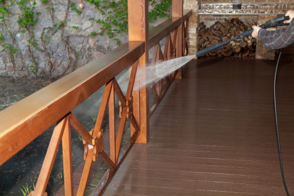 Porch Dirt Removal in Laguna Niguel